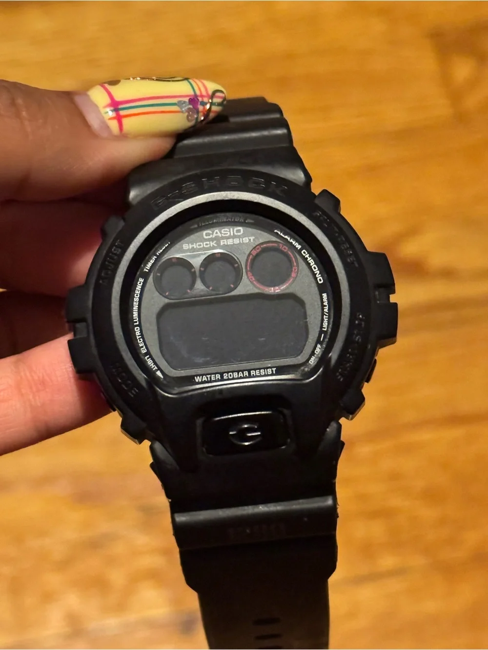 Casio Black Digital G-Shock Style Watch